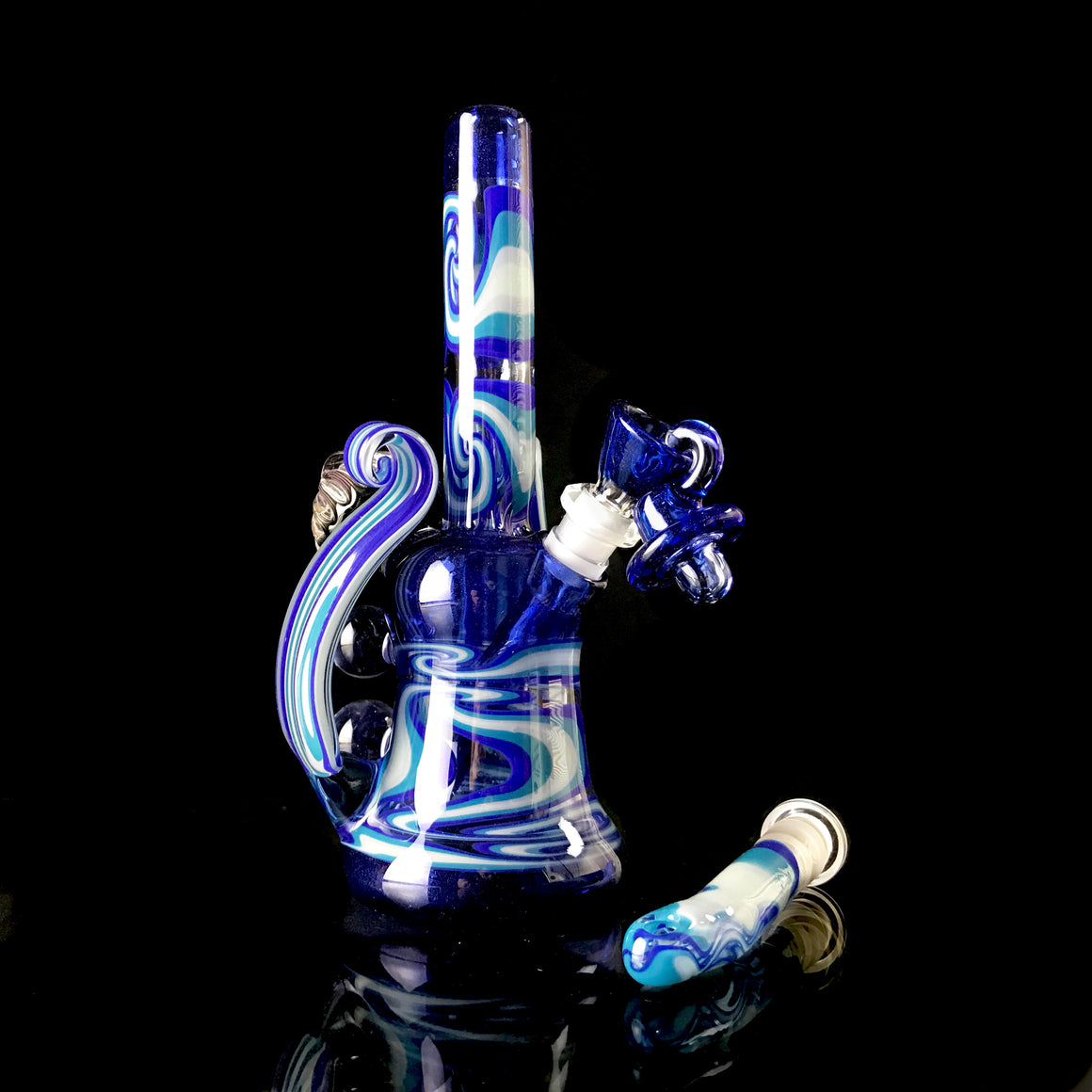 Custom Blue Mini Tube Set - 10mm Female