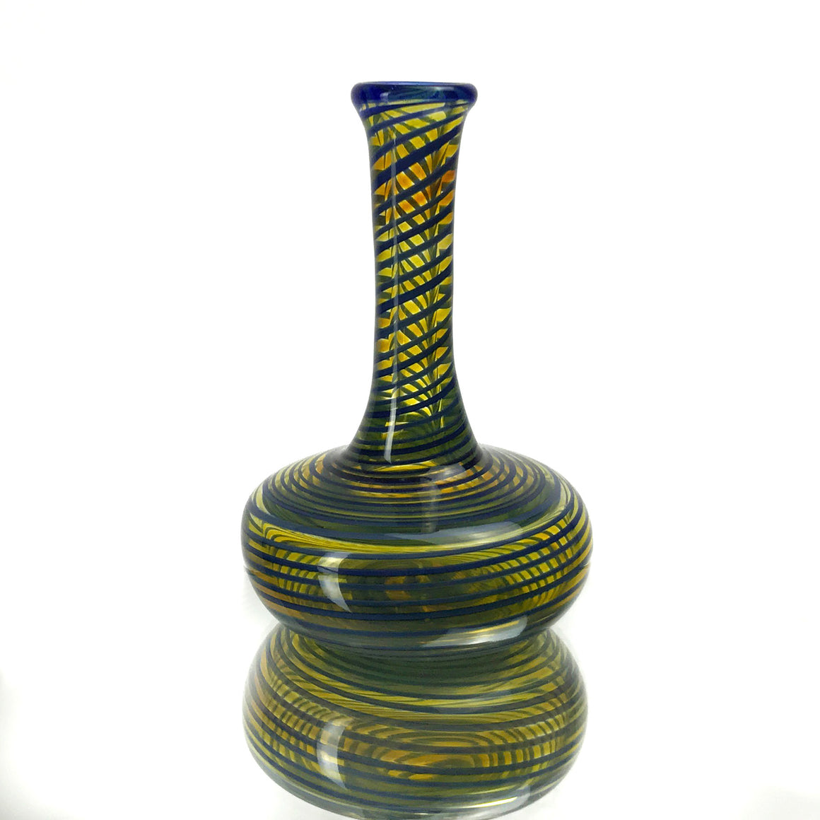 Lineworked Vessel - Blue/Fume