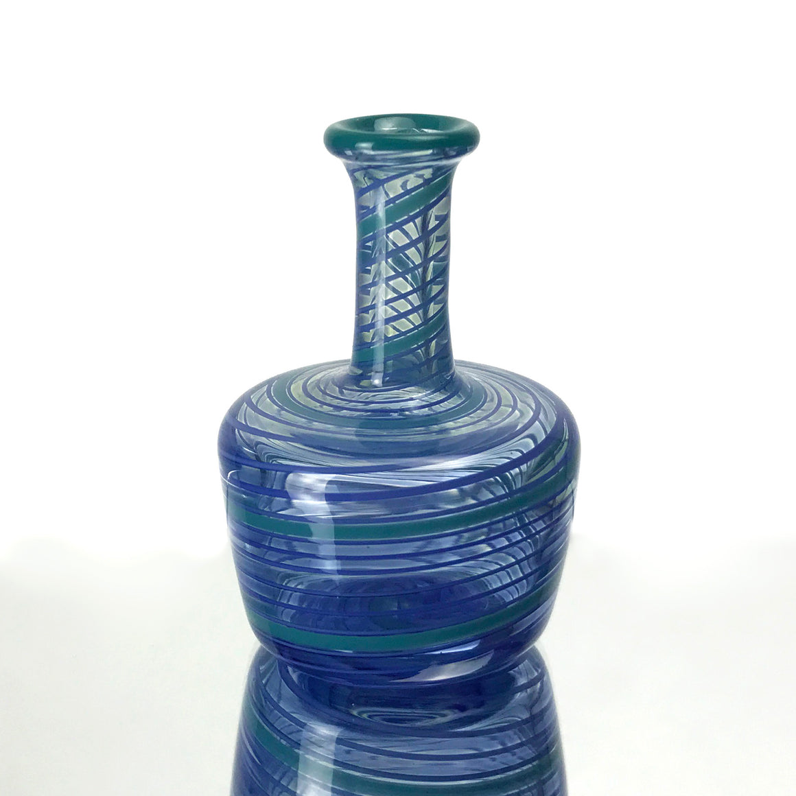 Lineworked Vessel - Blue/Turquoise