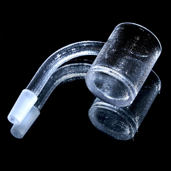 XL Tessellated Flat-top Quave Club Banger - 30mm OD Bucket
