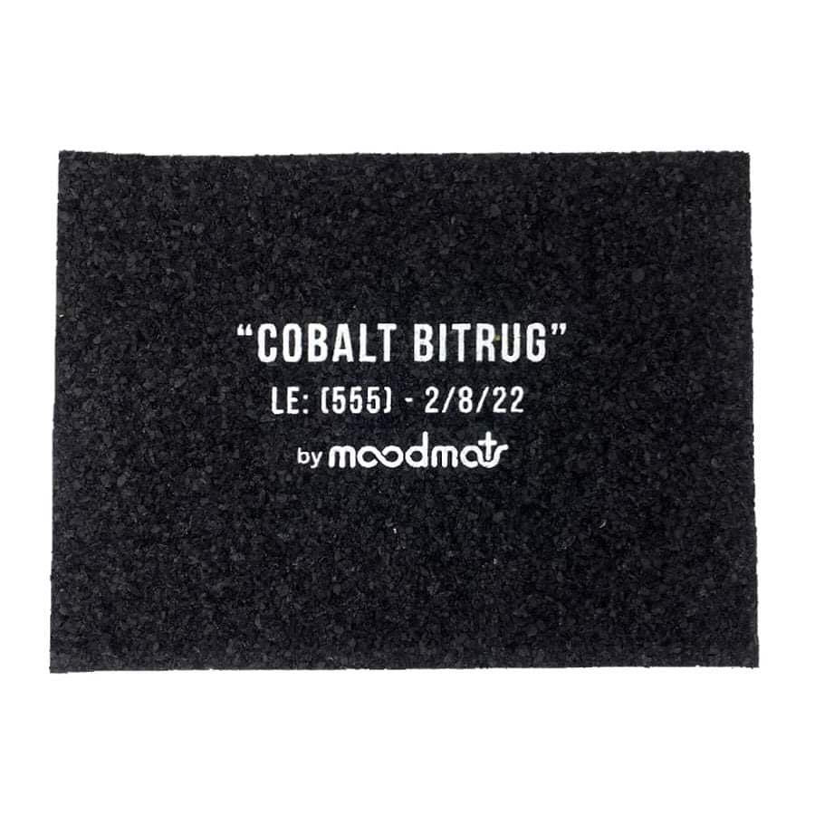 Cobalt Bitrug - UV Reactive Mood Mat 8.25" x 11" - Limited Edition 555 quantity