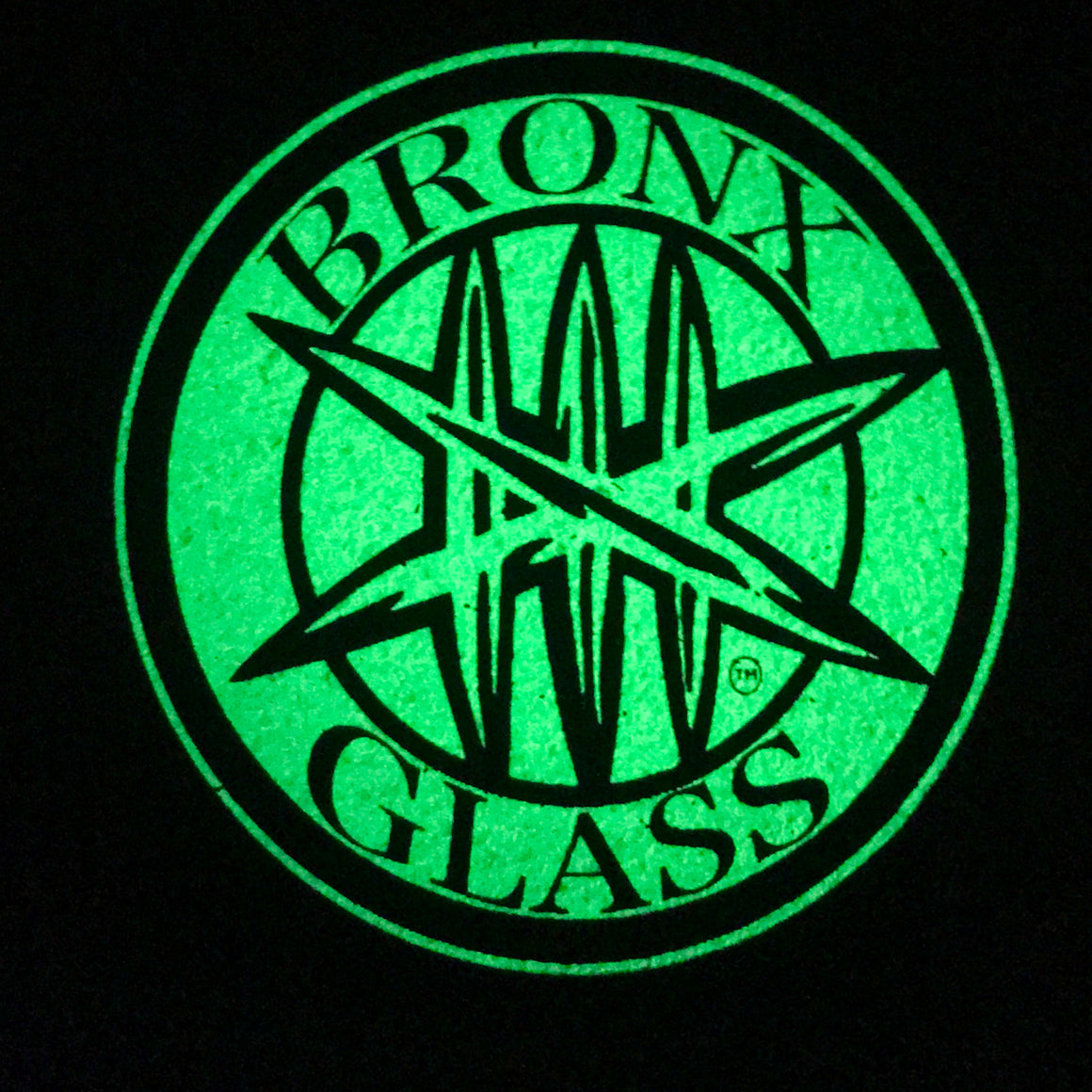 TGG Exclusive Drop - Bronx Glass UV/Glow-in-the-Dark LE150 Mat - 8" Mood Mat