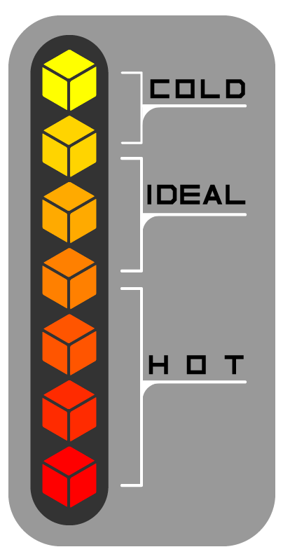 CAD Capsule -Thermocromic Temp Timer/Pearl